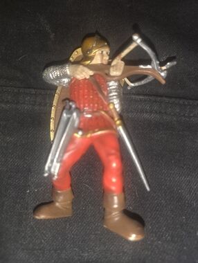 Schleich ARCHER 70015 red foot soldier Chevalier Ritter